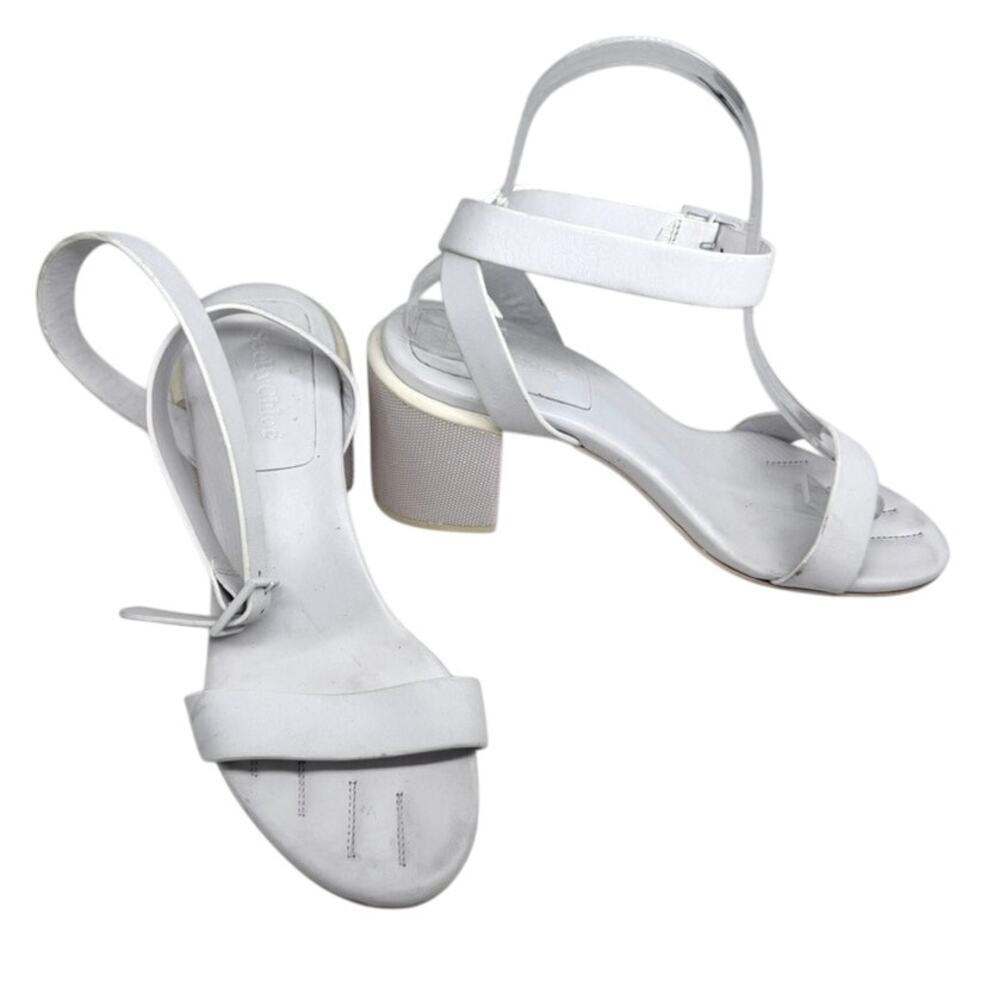 See By Chloé Sandals Keeni White Leather Size It 37 US 6.5